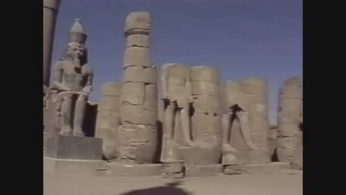 埃及1988，卢克索神庙在埃及3