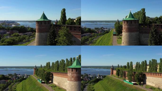 俄罗斯城市中的一座古老堡垒