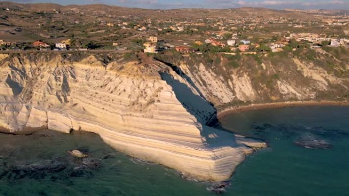 斯卡拉·德·图尔奇 (Scala dei Turch)，在西西里岛的斯卡拉·德·图尔奇 (Scala