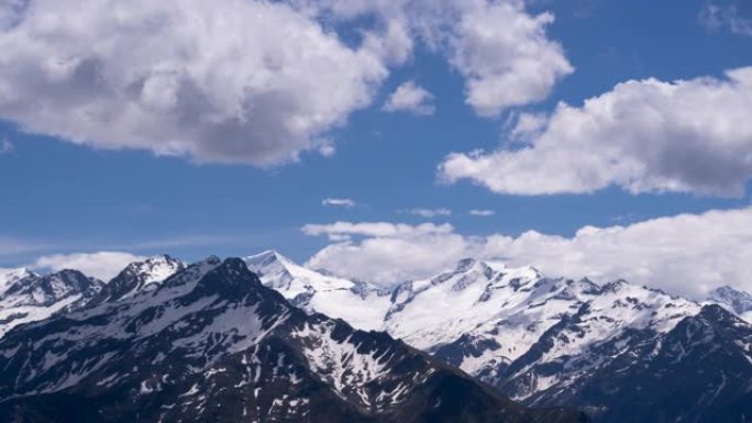 欧洲阿尔卑斯山时间流逝