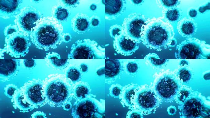 新型冠状病毒肺炎病毒细胞