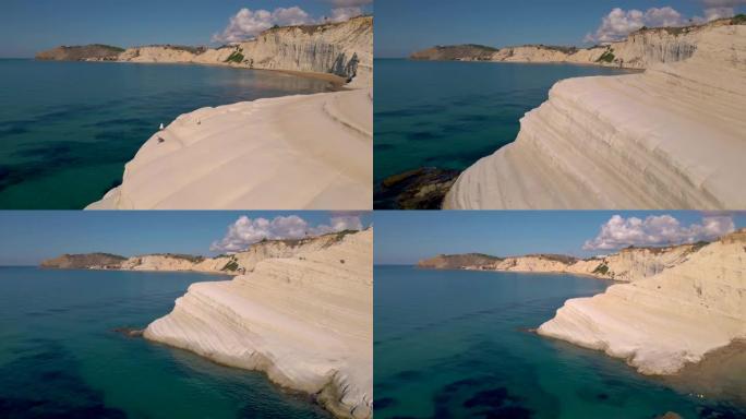 斯卡拉·德·图尔奇 (Scala dei Turch)，在西西里岛的斯卡拉·德·图尔奇 (Scala