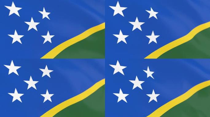 所罗门群岛的旗帜