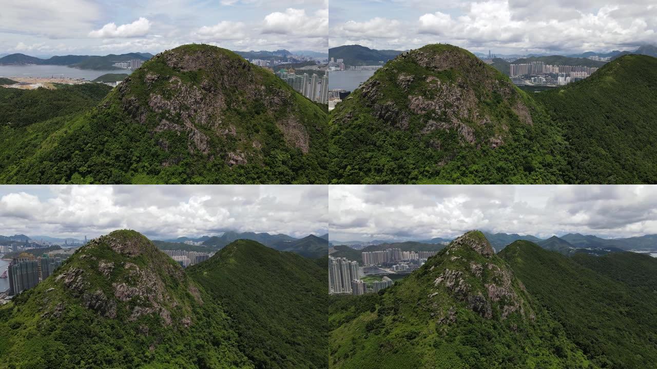 香港清水湾郊野公园高空垃圾峰，尖峰