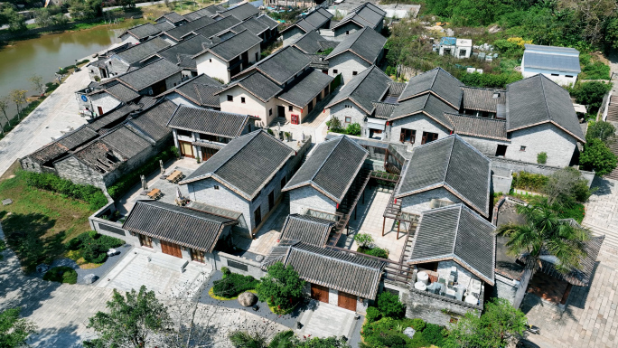 [最新]中国传统村落 建筑群黄埔区莲塘村