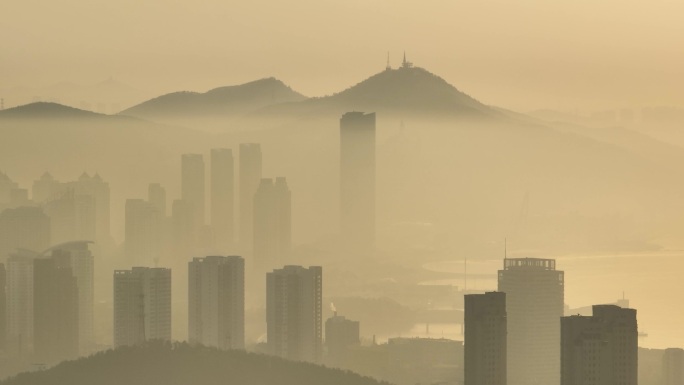沙尘天气、城市污染