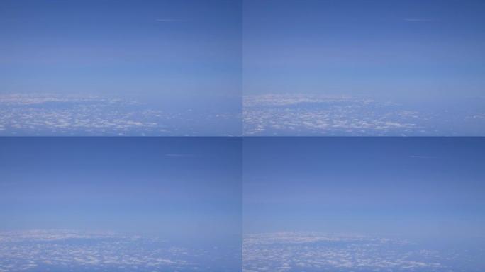 荷兰4k航空全景蓝天白云流云