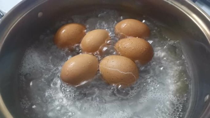 煮沸的鸡蛋