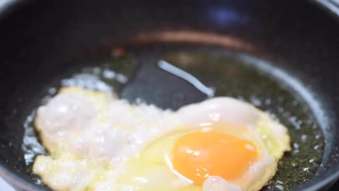 煎蛋煎蛋特写视频素材荷包蛋
