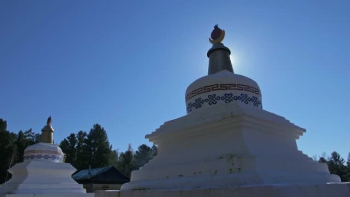 佛教蒙古布里亚特寺。