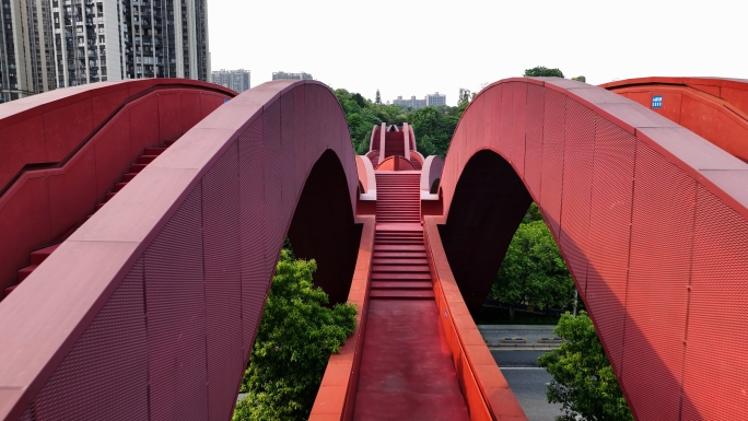 长沙梅溪湖中国结桥中国结步行桥