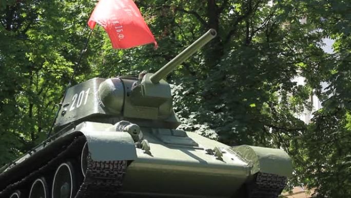 苏联二战坦克纪念碑