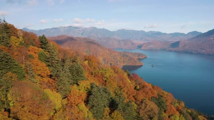 中禅寺湖和南台山