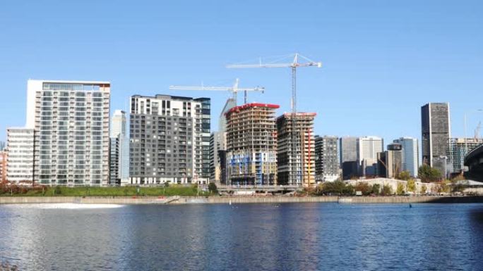 拉钦运河旁的蒙特利尔格里芬敦新公寓开发项目