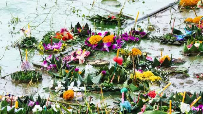泰国loy kathong河节对水垃圾的环境污染