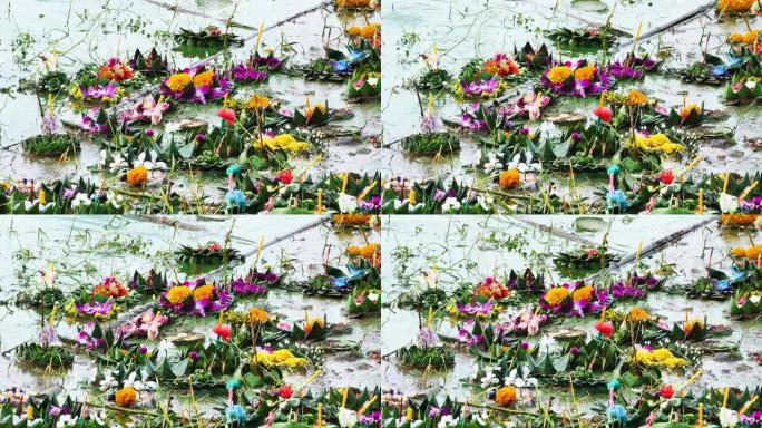 泰国loy kathong河节对水垃圾的环境污染