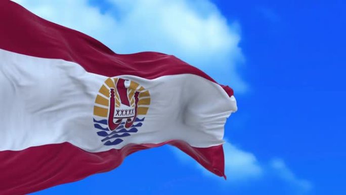无缝环法波利尼西亚国旗。