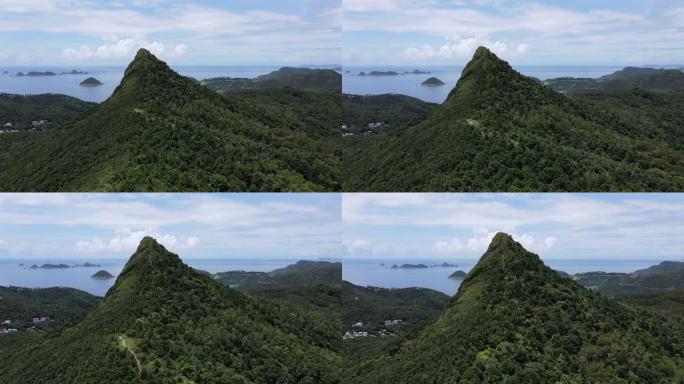 香港清水湾郊野公园高空垃圾峰，尖峰