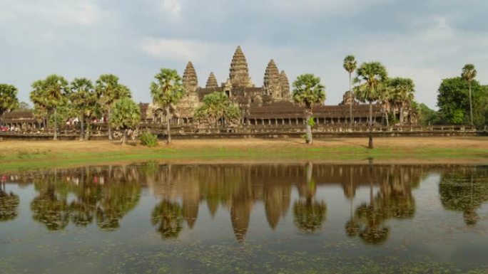 柬埔寨的吴哥窟寺庙