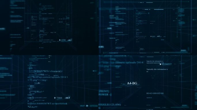 穿梭数据未来抽象编程蓝色代码计算机