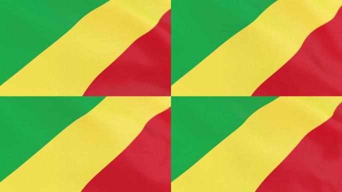刚果共和国的旗帜