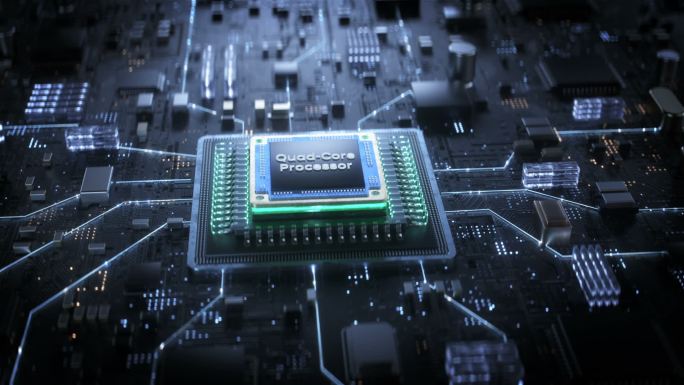 芯片科技内存 手机3C产品芯片展示