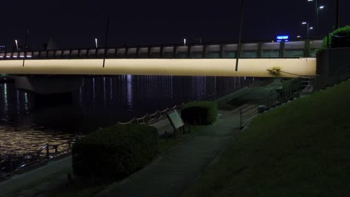 日本樱桥，东京夜景