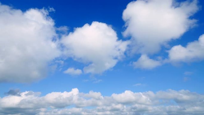 晴朗天空的风景蓝天白云背景素材云景云层