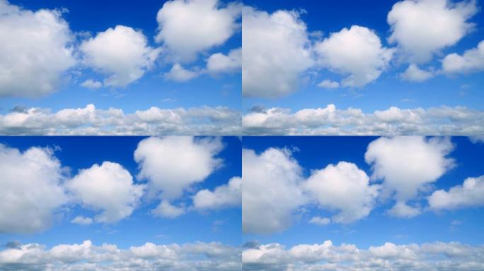 晴朗天空的风景蓝天白云背景素材云景云层