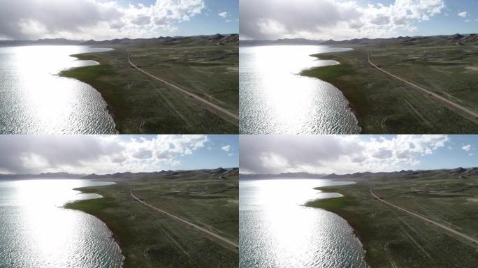 亚洲高海拔地区的鸟瞰图