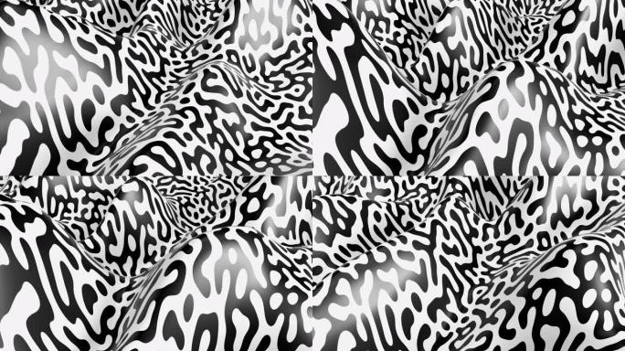 3D动画扩散反应动画背景