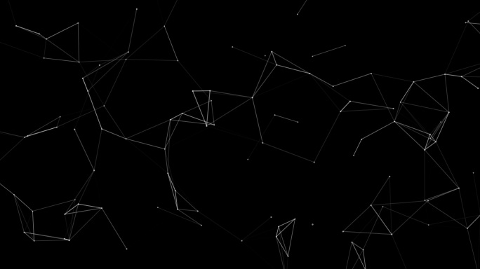 【原创】点线动态几何图形视频素材