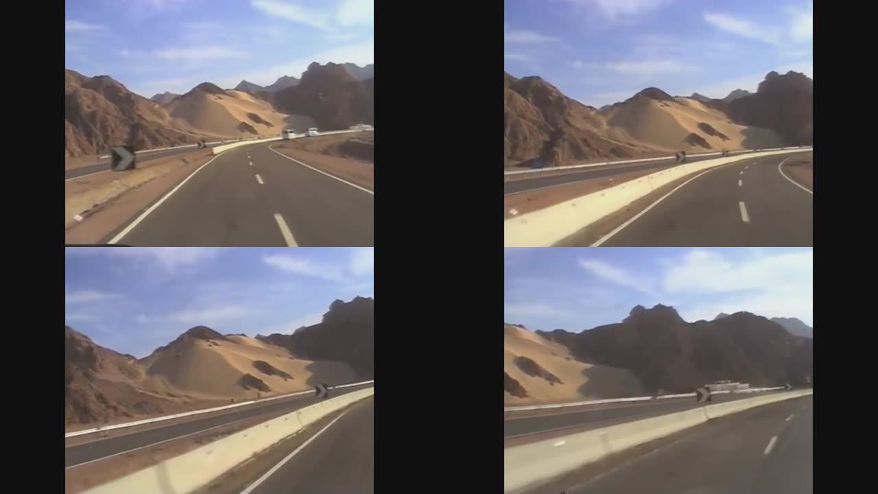 埃及1988，在埃及沙漠公路2旅行