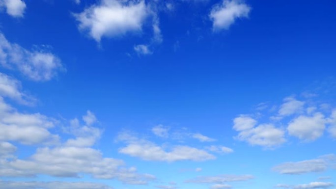 晴朗天空的风景云层云端视频素材