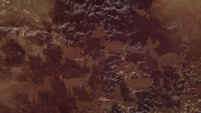 早春的古代美洲原住民绘画沙漠徒步旅行4k视频岩石表面岩画
