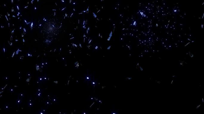 蓝岩与星爆粒子动画