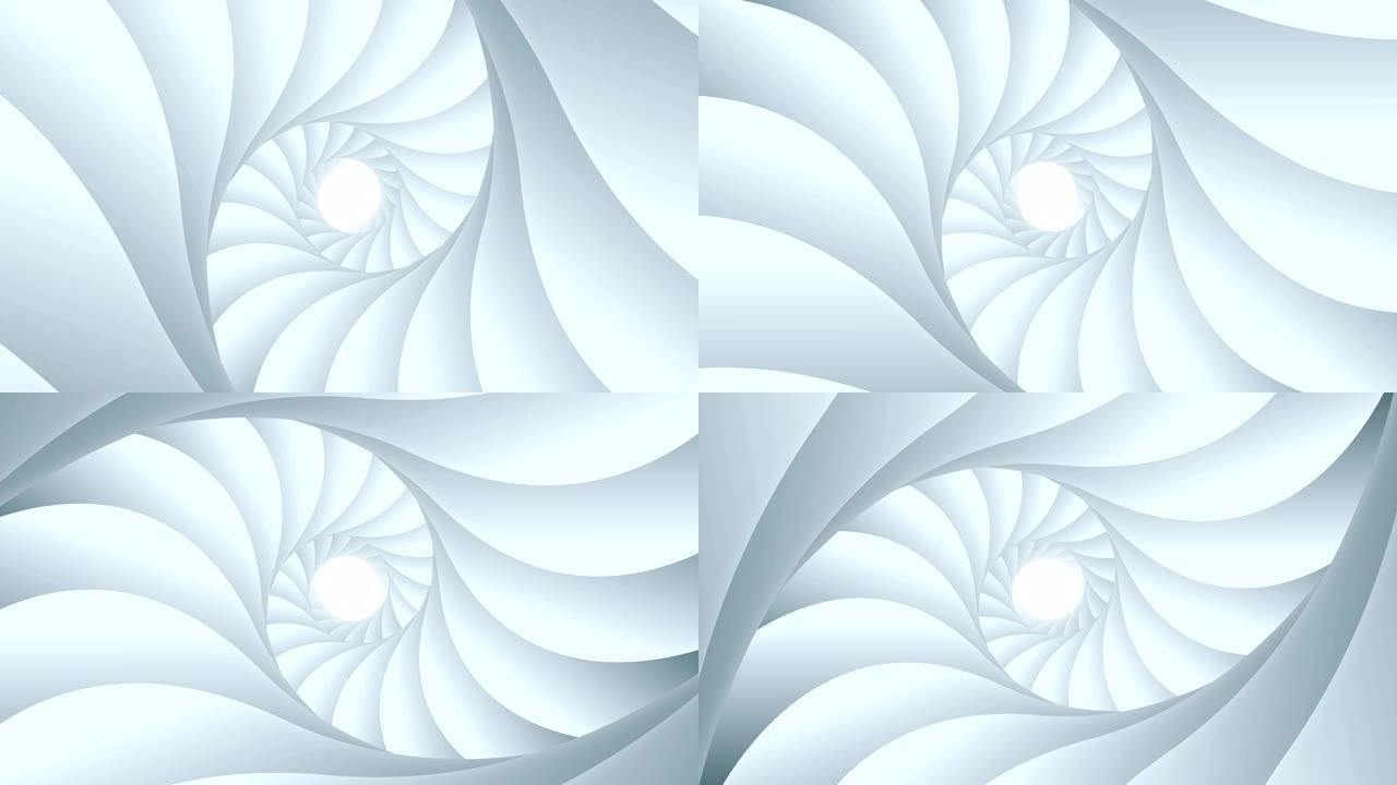 内飞壳隧道抽象螺旋漩涡动画背景