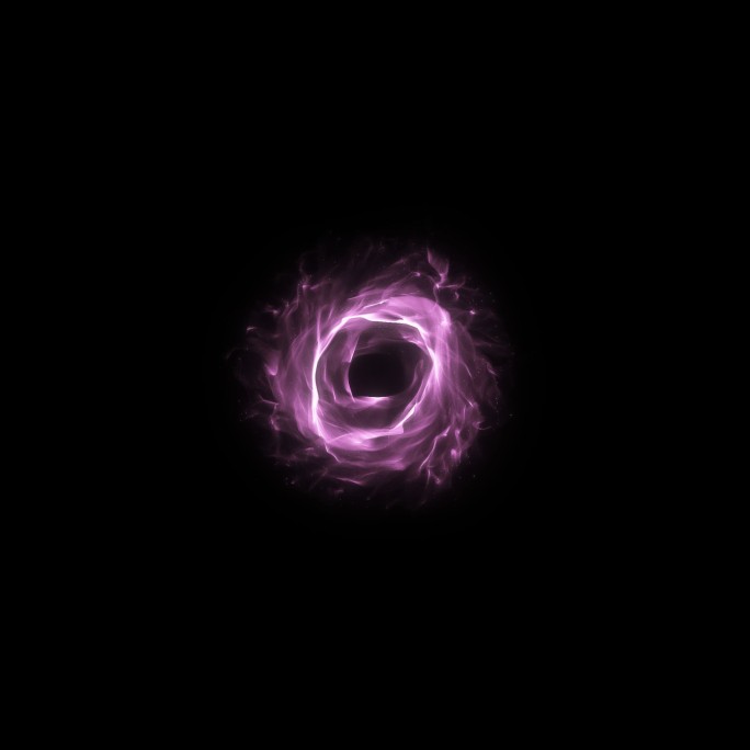 粉色魔法能量螺旋漩涡带通道