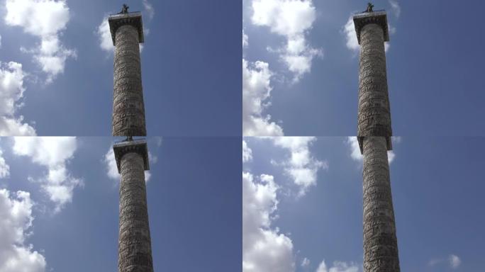 罗马图拉真圆柱浮雕的细节