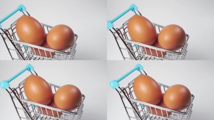 大型鸡蛋超市手推车