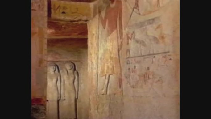 埃及1988，吉萨金字塔的内部2