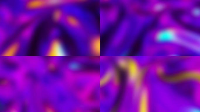 抽象明亮的彩色背景，具有视觉错觉和波浪效果，3d渲染计算机生成