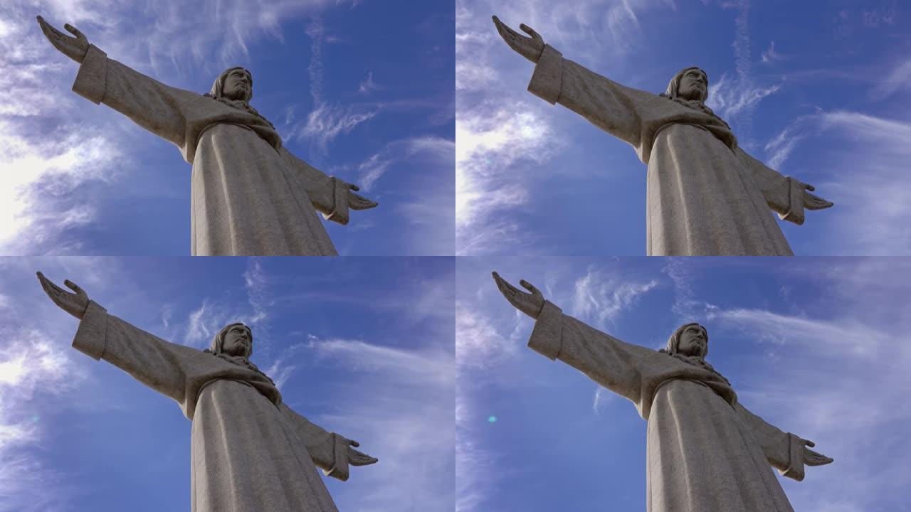葡萄牙里斯本的基督国王雕像