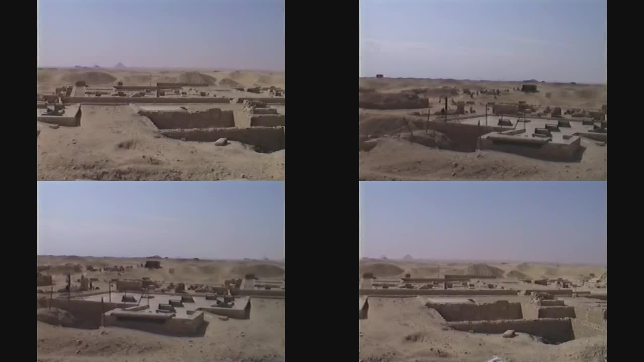 埃及1987，金字塔建筑群在吉萨3