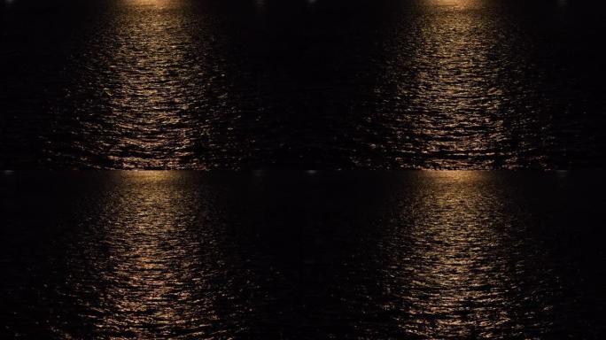 sae上的月光落日波光粼粼夕阳照在水面