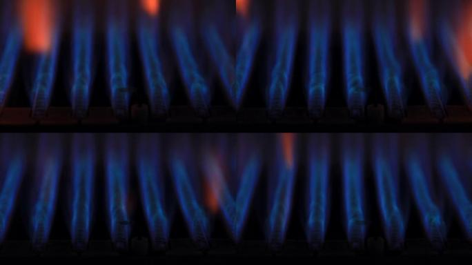 热水器炉内天然气的点火与燃烧