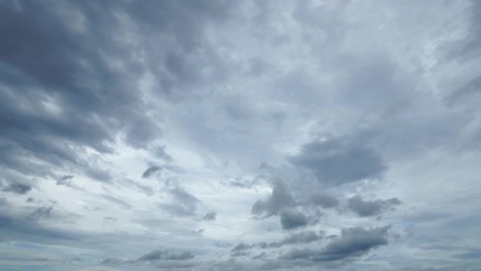 多云天空的景色阴云积雨云阴雨密布