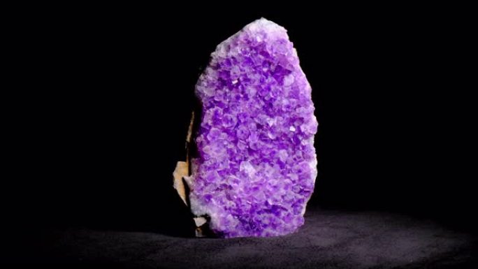 紫水晶紫水晶旋转