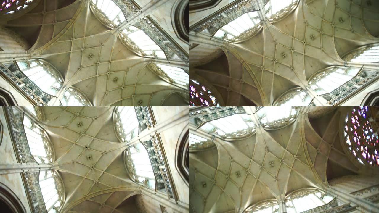 拱形天花板是哥特式时期的发明。
