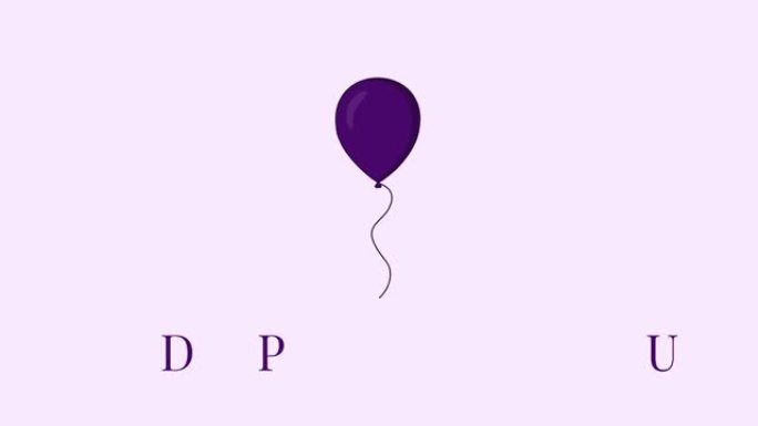 紫色日癫痫意识动画